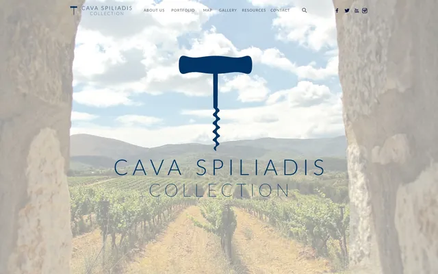 cavaspiliadis.com, captura de ecran